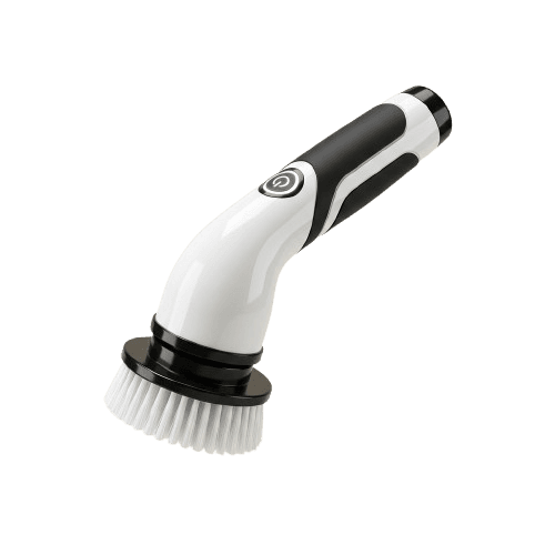 Lustra with its nine interchangeable cleaning heads and extension pole